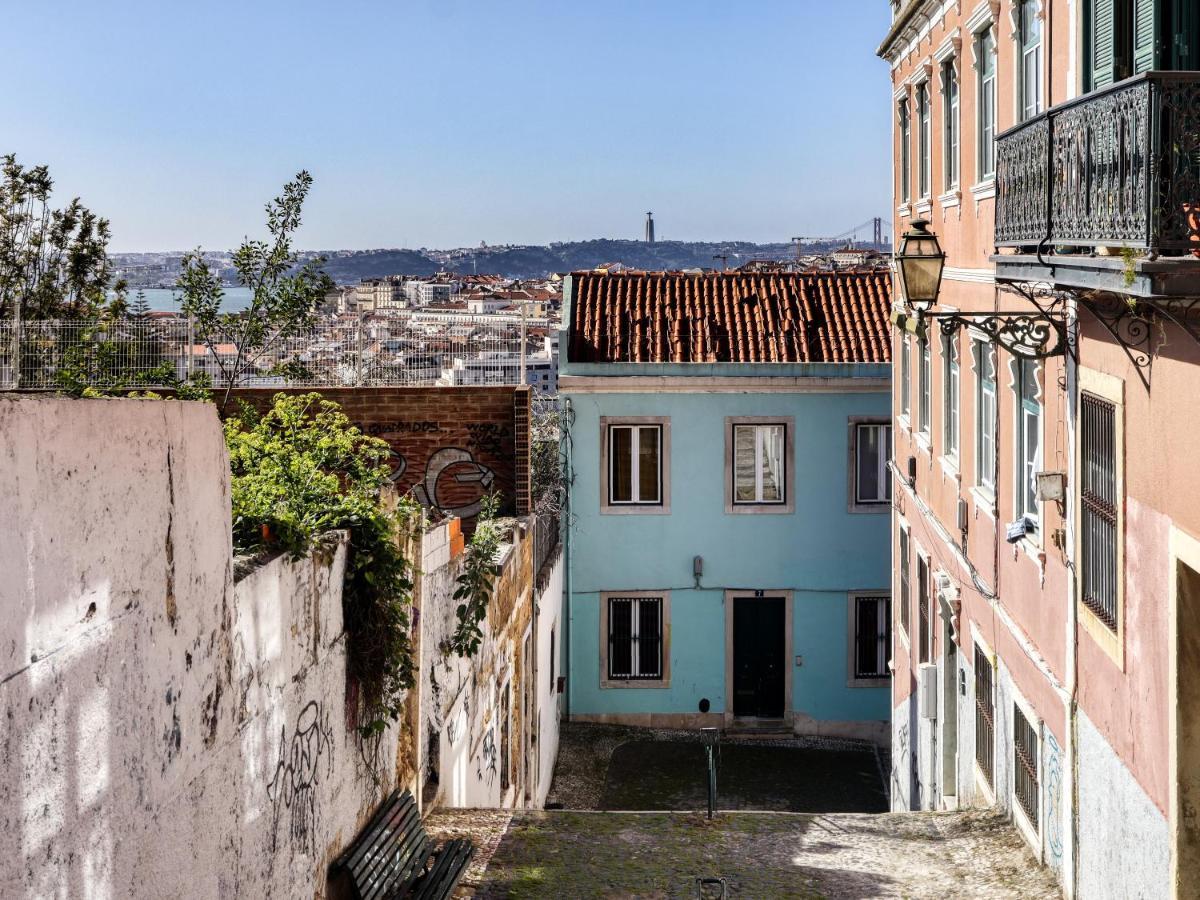 Lisbon Graca Terrace Apartment Bagian luar foto