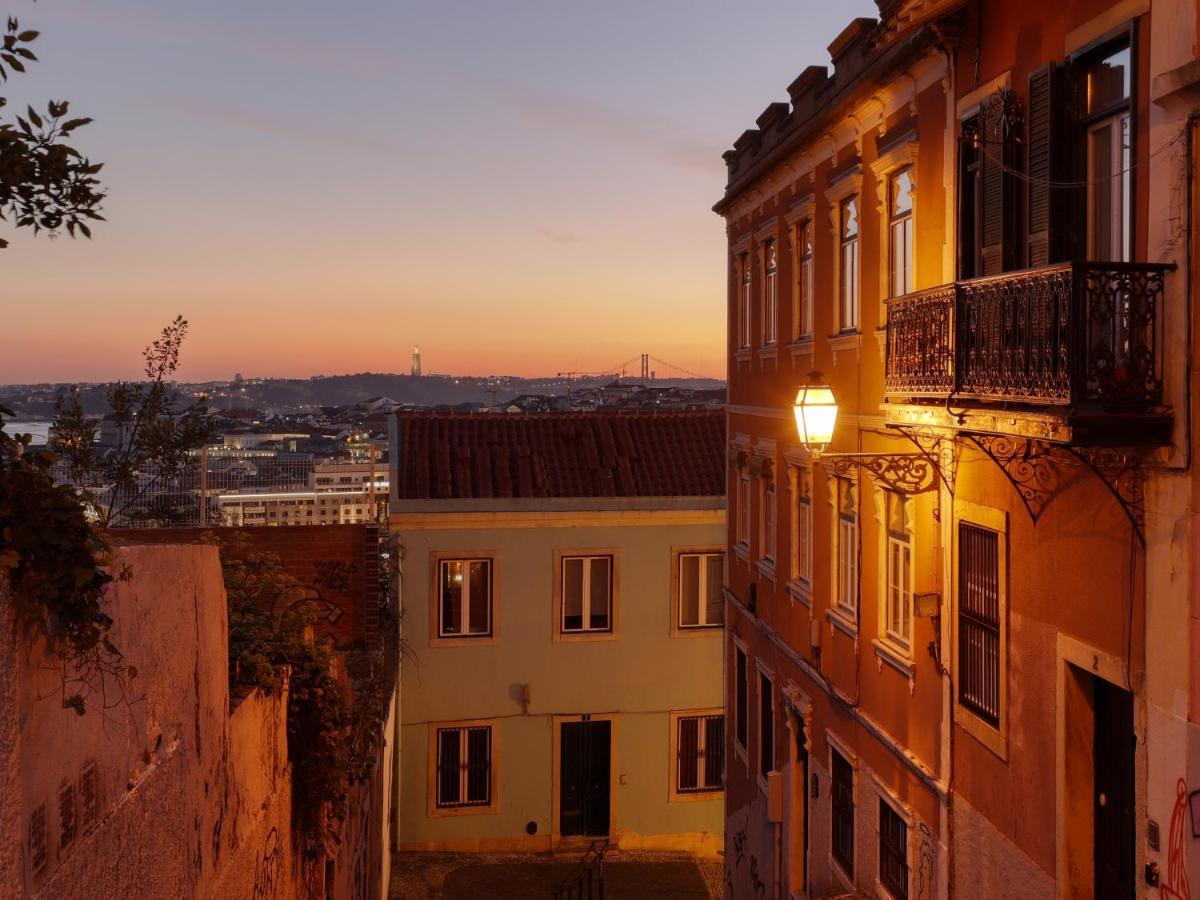Lisbon Graca Terrace Apartment Bagian luar foto